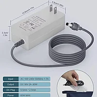 Сетевой адаптер для Starlink Mini — 30V/2A, 60W, с медной начинкой